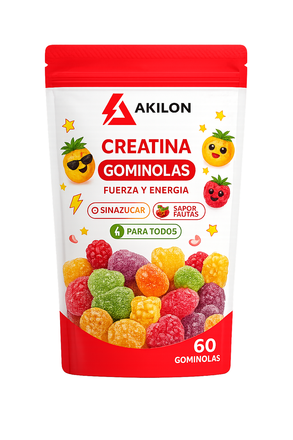 Creatina en gominolas AKILON